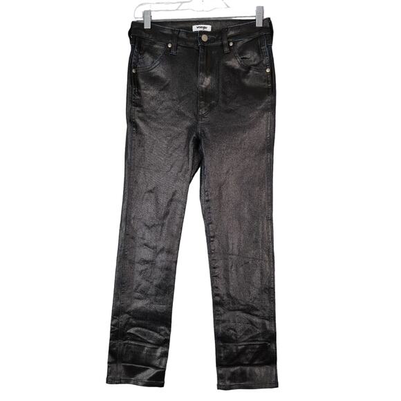 Wrangler Black Straight Leg Jeans - Picture 1 of 11